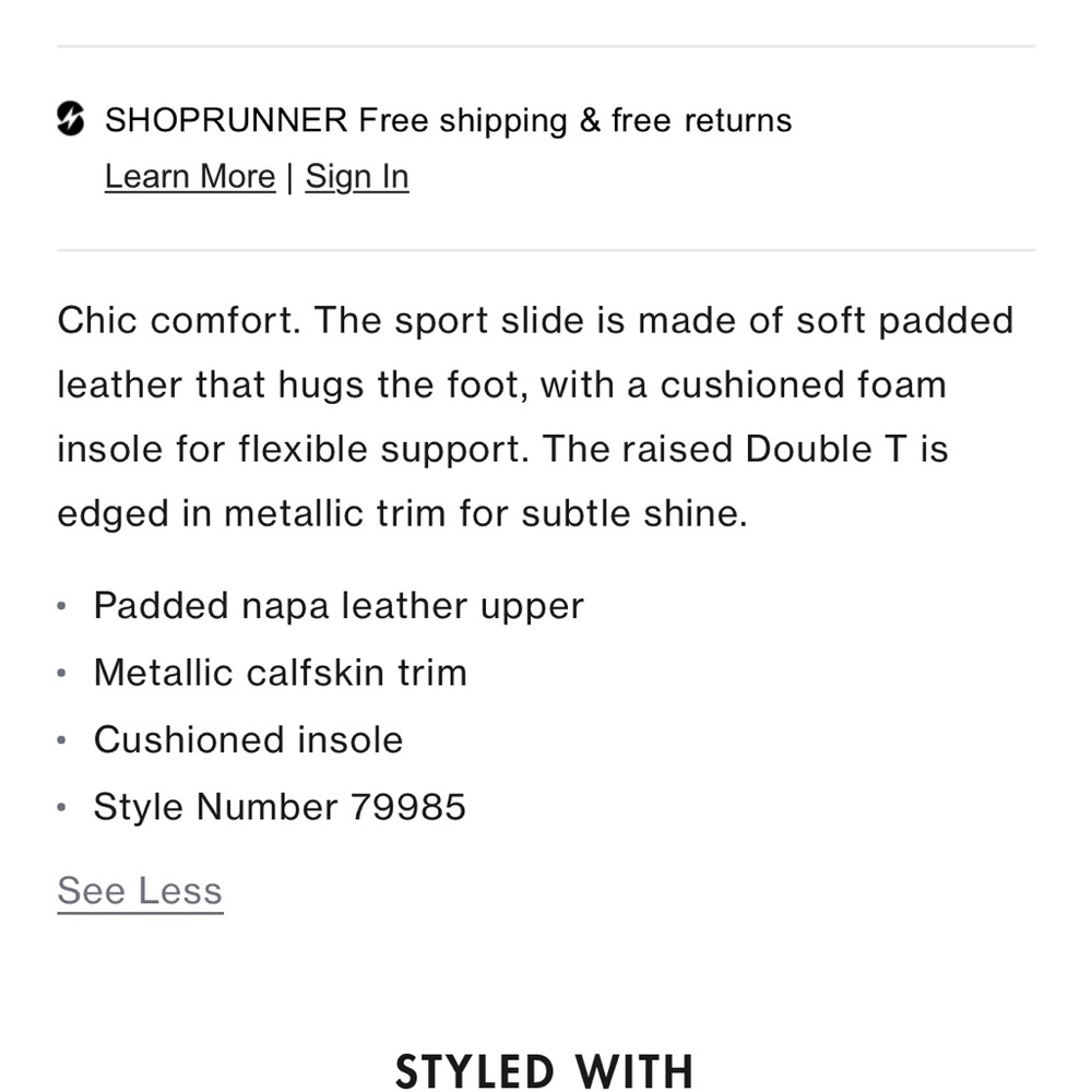 Tory Burch Brown Slide Sandals - Picture 5 of 6